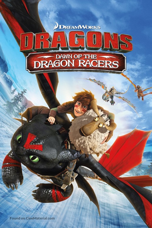 Dragons: Dawn of the Dragon Racers - DVD movie cover
