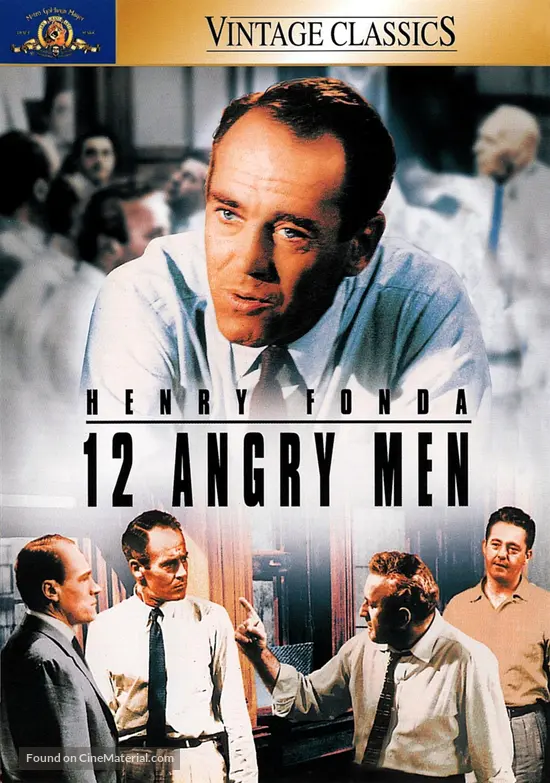 12 Angry Men - DVD movie cover