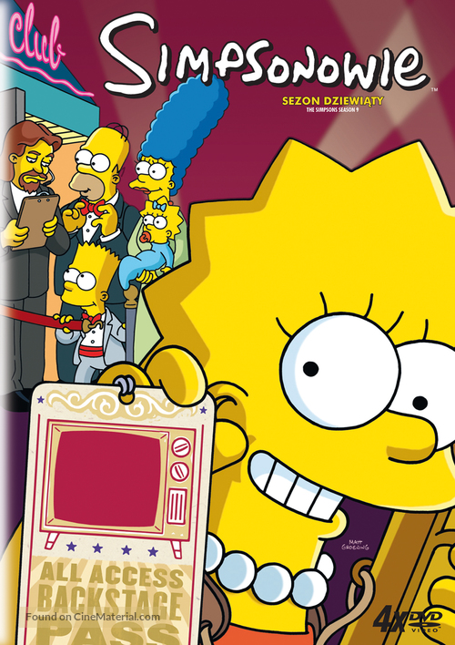 &quot;The Simpsons&quot; - Polish DVD movie cover