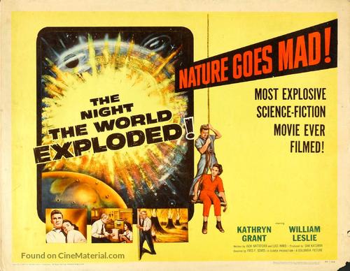 The Night the World Exploded - Movie Poster