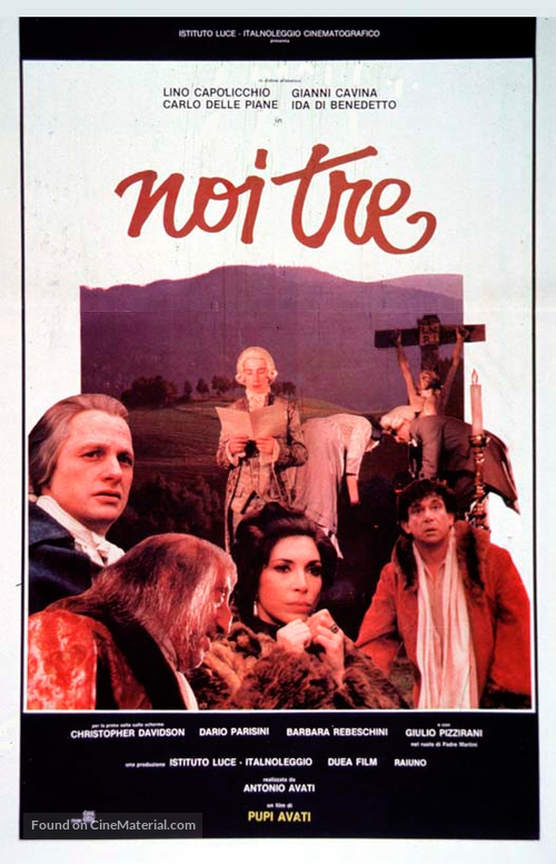 Noi tre - Italian Movie Poster