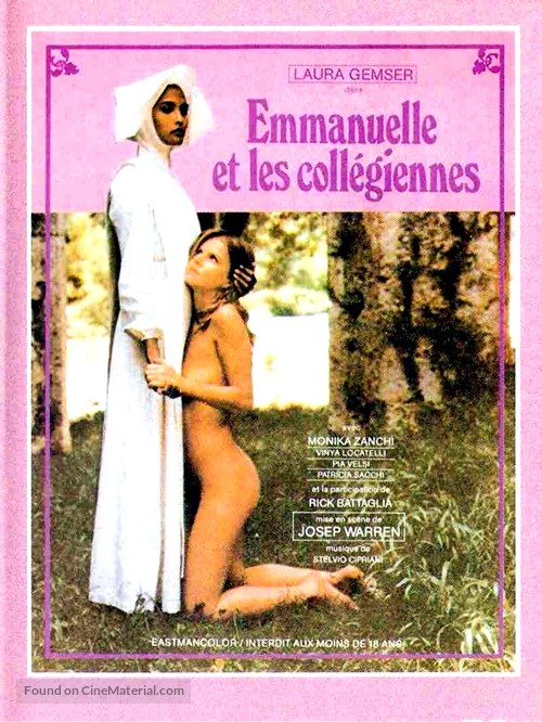 Suor Emanuelle - French Movie Poster