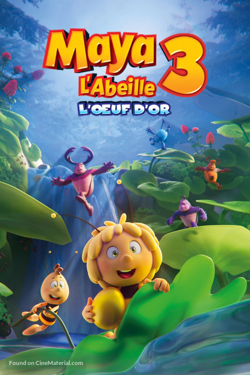 Maya the Bee 3: The Golden Orb - French DVD movie cover