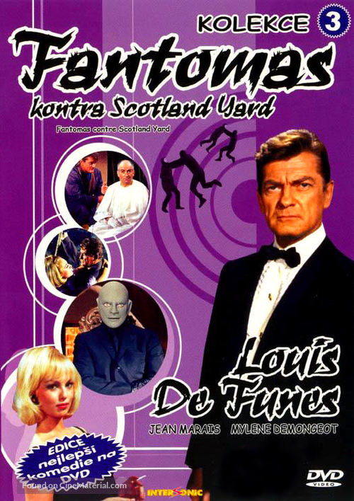 Fant&ocirc;mas contre Scotland Yard - Czech Movie Cover