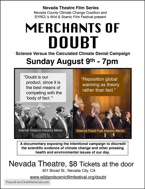 Merchants of Doubt - Movie Poster