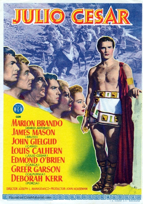 Julius Caesar - Spanish Movie Poster