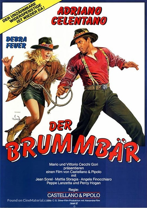 Il Burbero - German Movie Poster
