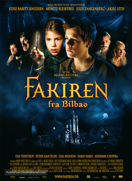 Fakiren fra Bilbao - Danish Movie Poster