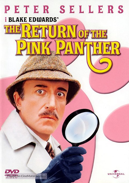 The Return of the Pink Panther - Norwegian Movie Cover