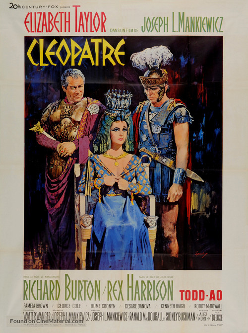 Cleopatra - French Movie Poster