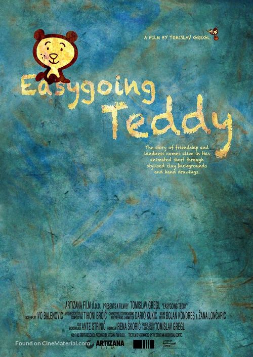 Easygoing Teddy - Croatian Movie Poster