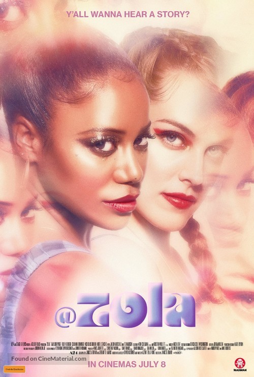 Zola - Australian Movie Poster