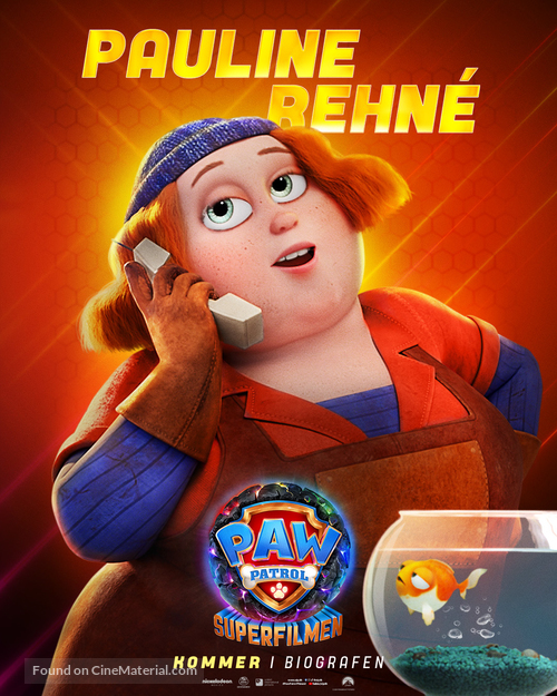 PAW Patrol: The Mighty Movie - Danish Movie Poster