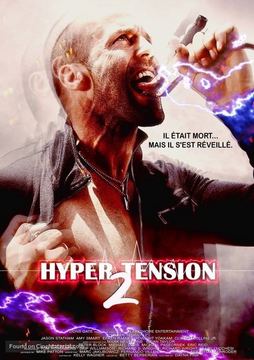 Crank: High Voltage - French DVD movie cover