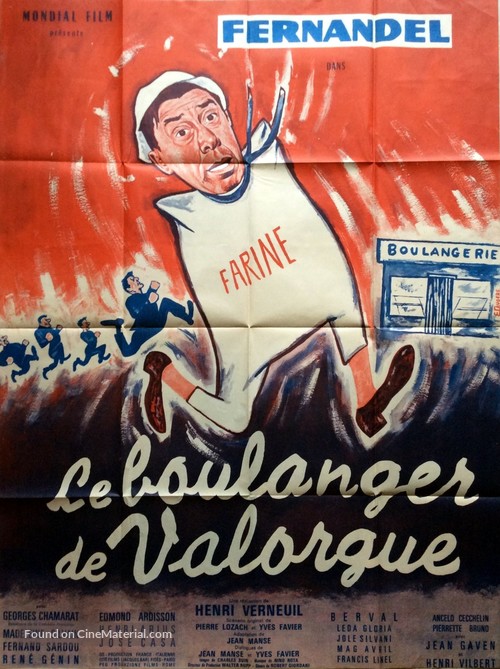 Le boulanger de Valorgue - French Movie Poster