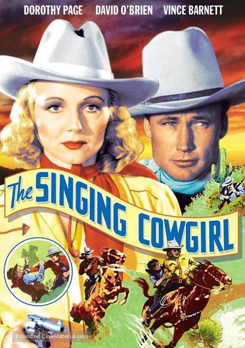 The Singing Cowgirl - DVD movie cover