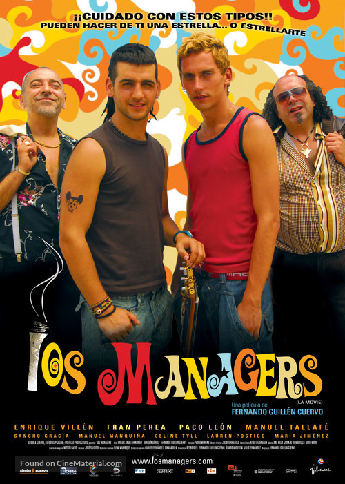 M&aacute;nagers, Los - Spanish Movie Poster