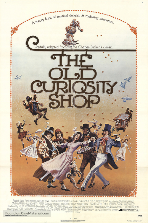 The Old Curiosity Shop - British Movie Poster