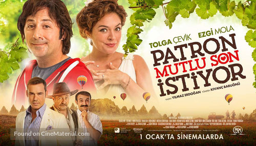 Patron Mutlu Son Istiyor - Turkish Movie Poster