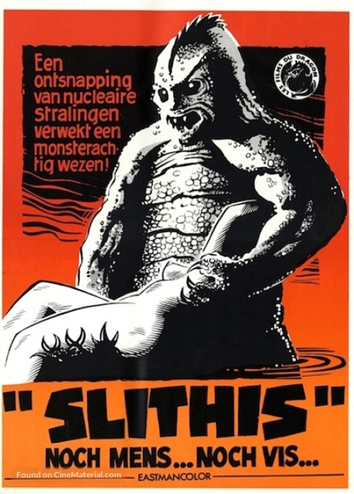 Spawn of the Slithis - Belgian Movie Poster
