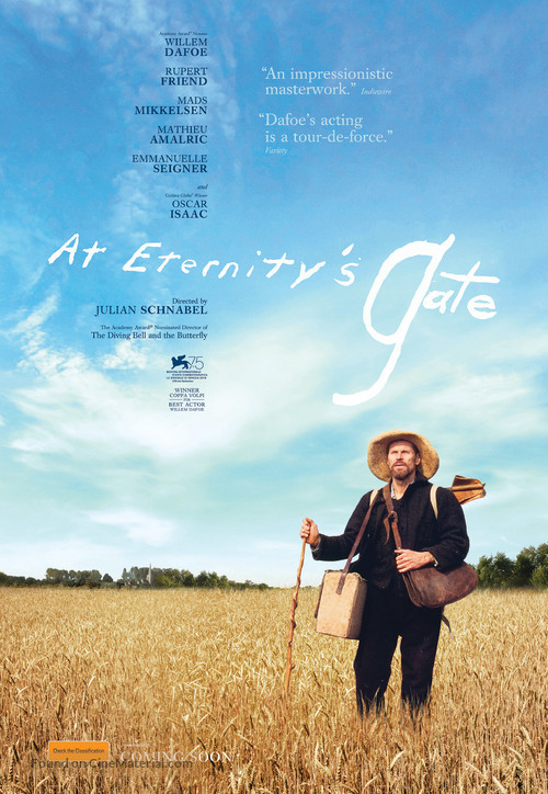At Eternity&#039;s Gate - Australian Movie Poster
