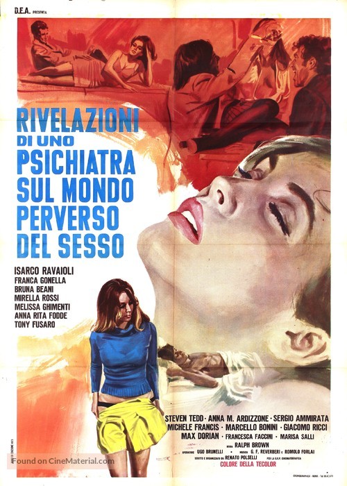 Rivelazioni di uno psichiatra sul mondo perverso del sesso - Italian Movie Poster