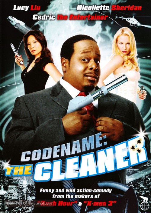 Code Name: The Cleaner - Swedish DVD movie cover