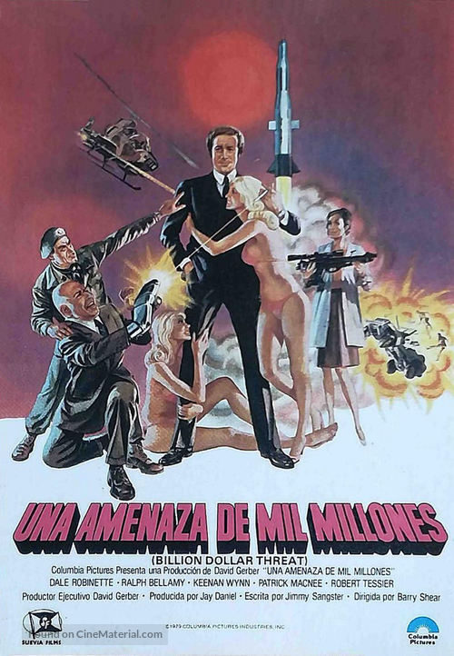 The Billion Dollar Threat - Spanish Movie Poster