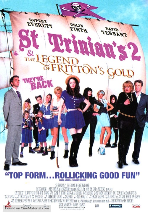 St Trinian&#039;s 2: The Legend of Fritton&#039;s Gold - British Movie Poster