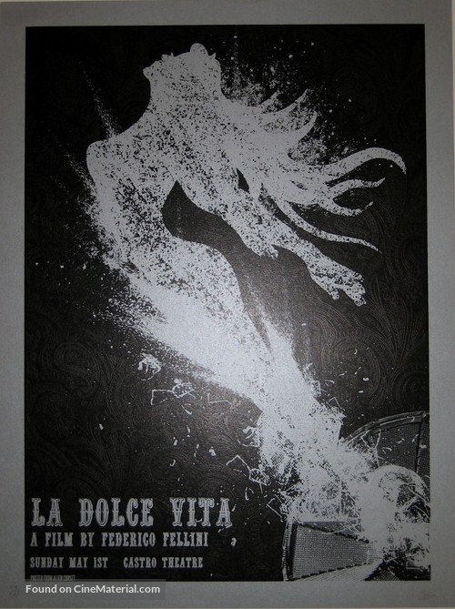 La dolce vita - Homage movie poster