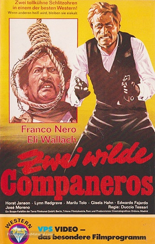 &iexcl;Viva la muerte... tua! - German VHS movie cover