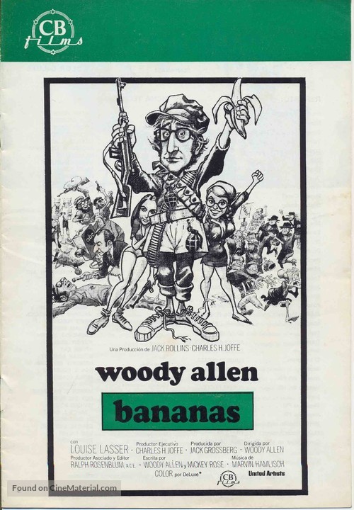 Bananas - Spanish poster