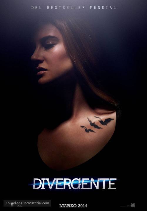 Divergent - Mexican Movie Poster