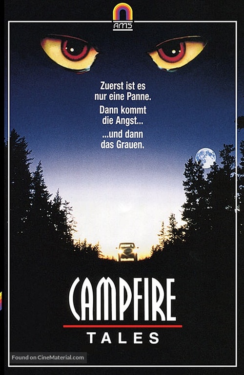 Campfire Tales - German DVD movie cover