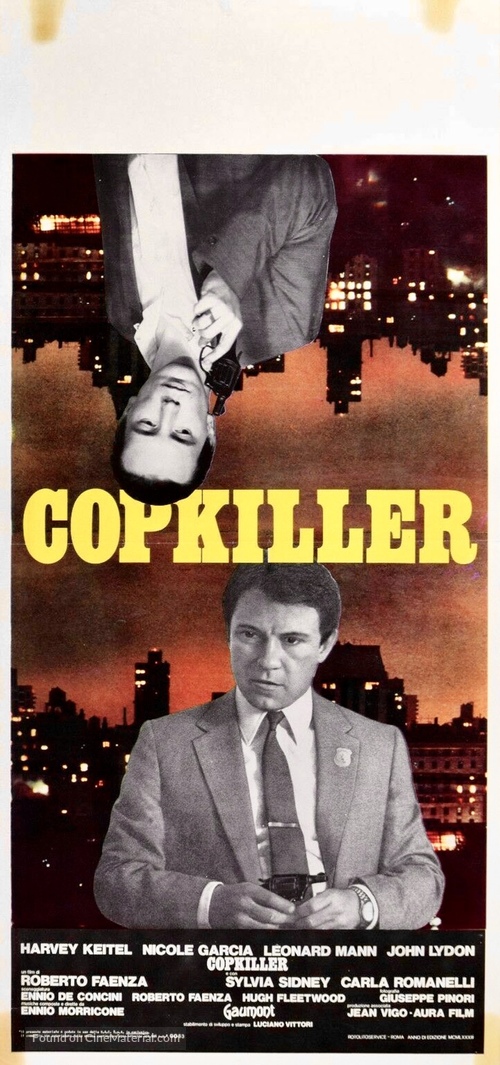 Copkiller (l&#039;assassino dei poliziotti) - Italian Movie Poster