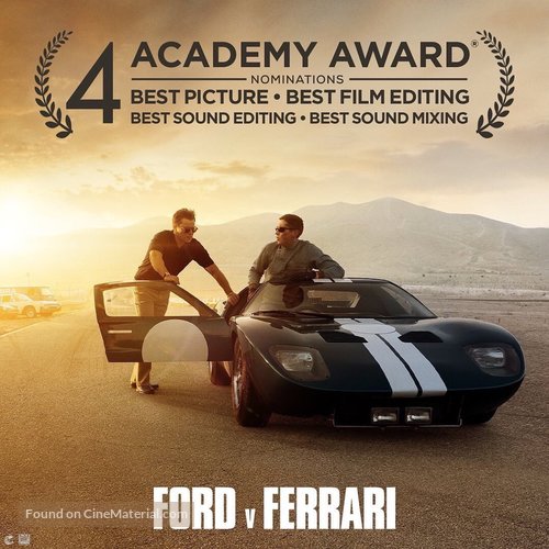 Ford v. Ferrari - Movie Poster