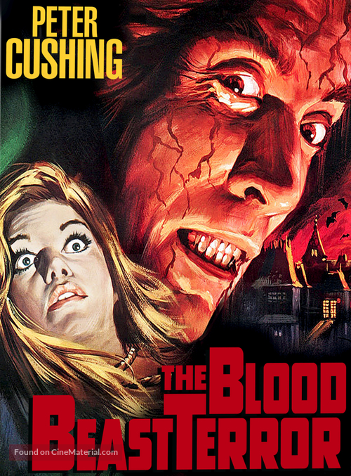 The Blood Beast Terror - British Blu-Ray movie cover