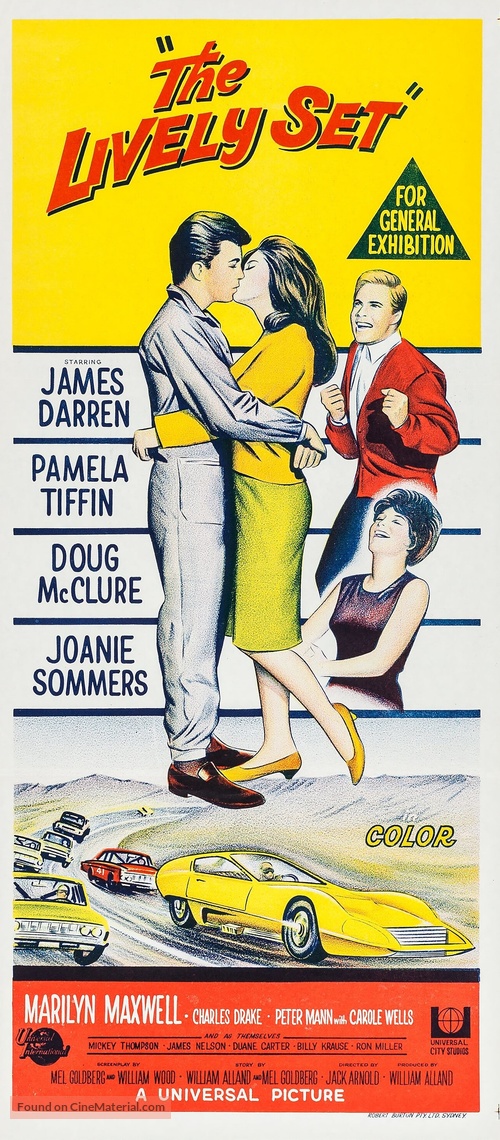 The Lively Set - Australian Movie Poster