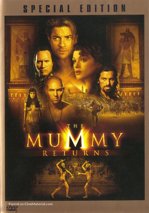 The Mummy Returns - DVD movie cover