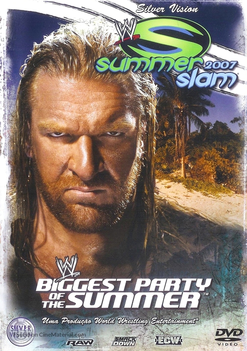 WWE Summerslam - Portuguese DVD movie cover