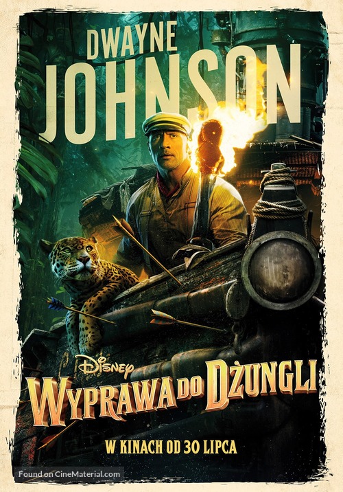 Jungle Cruise - Polish Movie Poster
