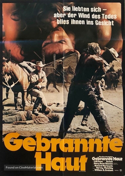 Cry for Me, Billy - German Movie Poster