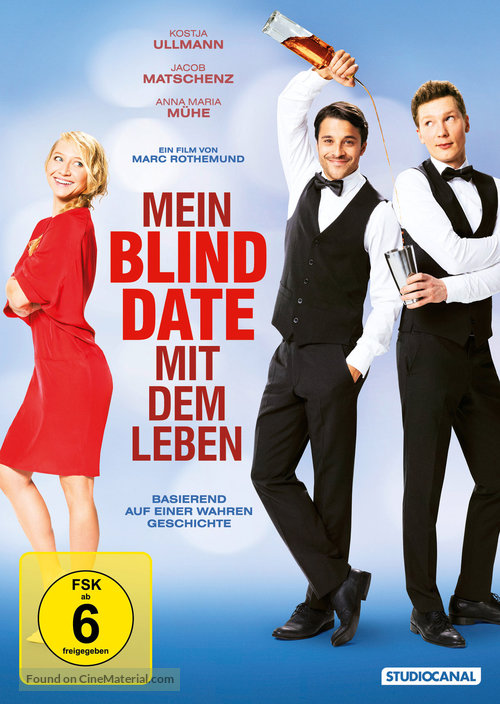 Mein Blind Date mit dem Leben - German DVD movie cover