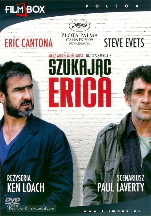 Looking for Eric - Polish DVD movie cover