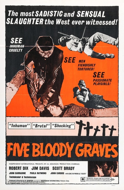 Five Bloody Graves - Movie Poster