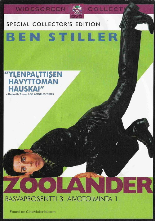 Zoolander - Finnish Movie Cover