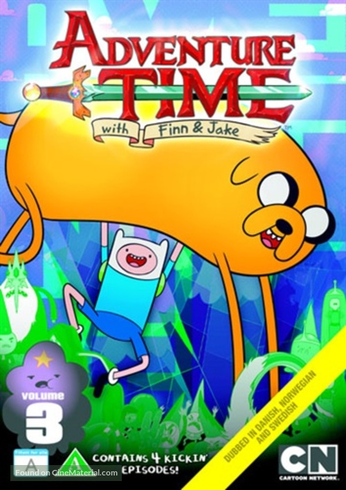 &quot;Adventure Time with Finn and Jake&quot; - Danish Movie Cover