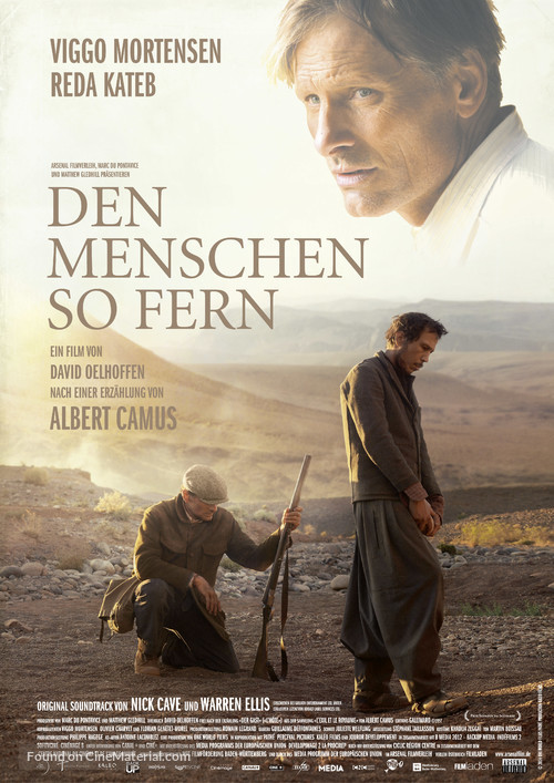 Loin des hommes - German Movie Poster