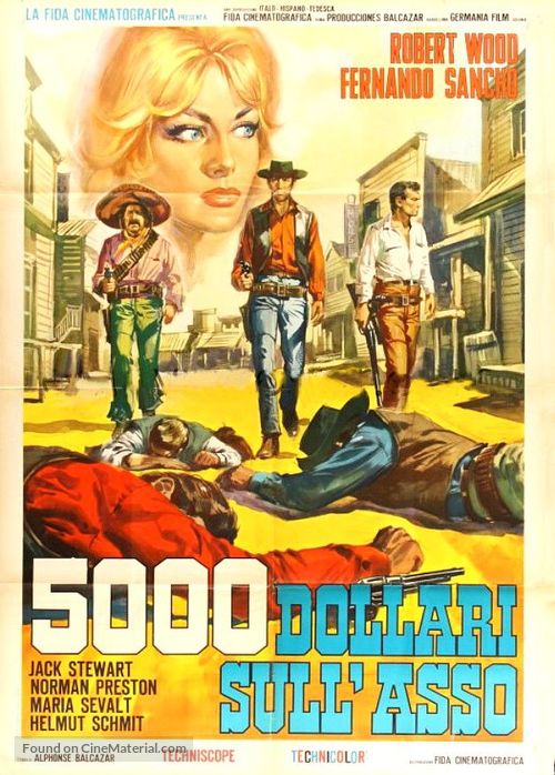 Pistoleros de Arizona - Italian Movie Poster