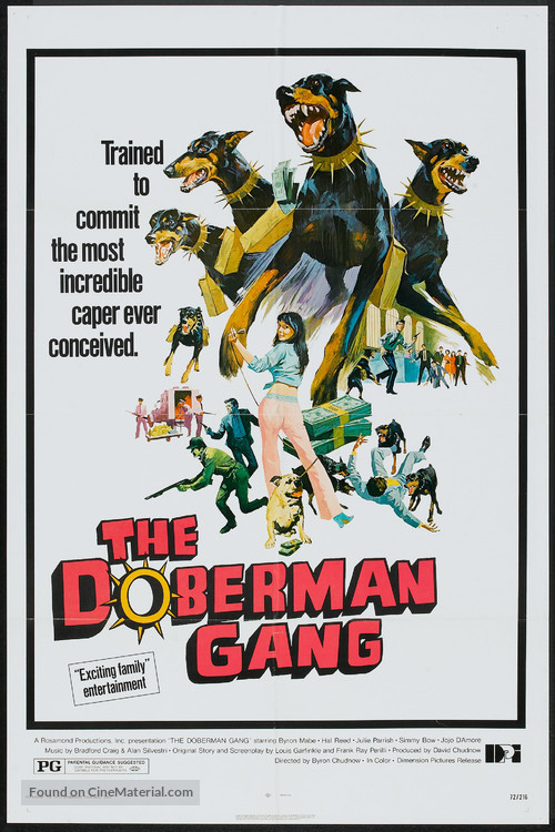 The Doberman Gang - Movie Poster